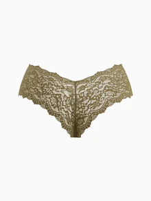 Slumbrini 4pcs/Pack Plus Size Women Lace Sexy Briefs - Multicolor - View 6