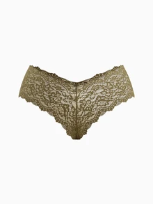 Slumbrini 4pcs/Pack Plus Size Women Lace Sexy Briefs - Multicolor - View 5