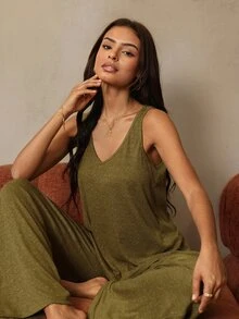 HautHeat Women Lounge Sets - Army Green - View 4