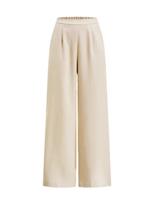 SHEIN Clasi Elegant Jacquard Star & Shell Asymmetrical Button Vest And Pants - Multicolor - View 3