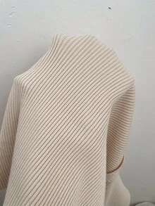 Easowa Women's Short "New Chinese Style" Sweater With Frog Closures – Suitable For Work Office Everyday (Autumn) Apricot French Elegant - Khaki - View 8