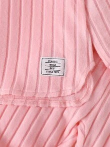 Baby Girls T-Shirt Co-Ords - Pink - View 8