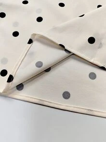 Airaco Kemeja Kasual Wanita Motif Polkadot untuk Perjalanan Sehari-hari - MultiWarna - View 4