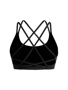 SHEIN Cheerettes Women's Solid Color Seamless Sports Bra - Multicolor - View 11