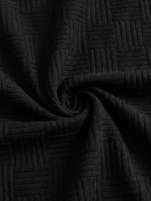 Vientiro Loose Fit Men Solid Drop Shoulder Tee - Dark Grey - View 7