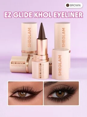 SHEGLAM Ez Glide Matte Eyeliner Pencil-Brown Brand Beauty Cosmetic Makeup For Women And Girls