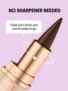 SHEGLAM Ez Glide 霧面眼線筆-Brown 品牌美妝化妝品 適合女士與女孩 - 棕色 - 查看 5