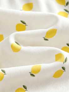 Set Pakaian Santai Lengan Panjang Motif Kartun dan Bunga Lucu untuk Bayi Perempuan Baru Lahir - MultiWarna - View 8