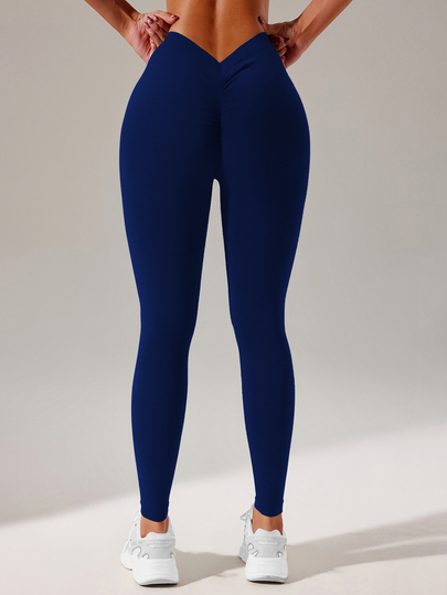 SHEIN Sports Seamless Athletic Leggings Yoga Women Pants