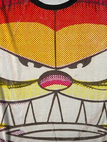 GARFIELD | SHEIN Men's Crew Neck Cartoon Graphic Casual Daily Wear T-Shirt - White - View 4