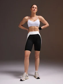 Powerista 女款黑白、黑黃 2 件組運動短褲套裝 - 彩色 - 查看 7