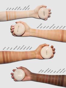 SHEGLAM Lock & Go Long-Lasting 氣墊粉餅-Linen 品牌美妝化妝品 適合女士與女孩 - 亞麻布 - 查看 12