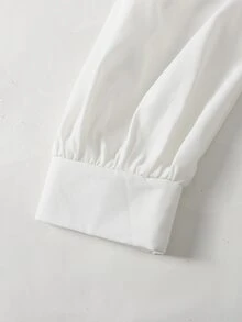 SHEIN 青少年女孩 2 合 1 拼接休閒度假旅行洋裝 - 粉色 - 查看 8