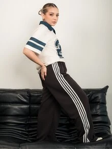 Ximena Robles Ximena Robles 女士休闲短袖T恤，夏季时尚 - 彩色 - 查看 6