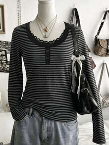SHEIN Teen Girls T-Shirts - Multicolor - View 4