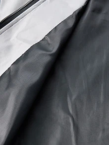 DREXORIN Outerwear Pria Zip Plain Casual - Grey - View 5