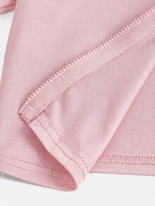 SHEIN Girlism Tween Girl Tween Girl Tween Girl NovaGlow Tween Girl Tween Girl Sporty Casual Daily Knit Solid Color Cardigan Jacket And Flared Pants Set - Pink - View 8