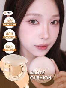 SHEGLAM Lock & Go Long-Lasting Cushion Foundation-Fair Merek Kecantikan Kosmetik Makeup Untuk Wanita Dan Anak Perempuan - Adil - View 1