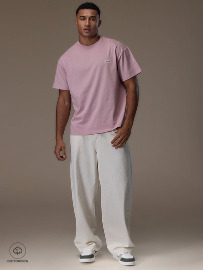Emperor [100% Cotton] Men's Graphic T Shirt Lightweight Casual Streetwear Loose Fit Pink T-Shirt Summer Autumn Vacation Sport Workout Gym