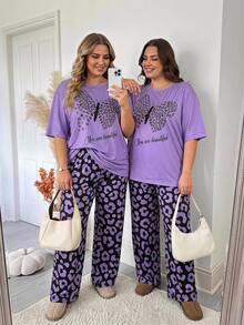 SHEIN CURVE+ Conjuntos Talla Grande - Multicolor - Ver 1