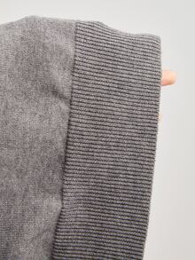 ATUI Studio Women's 2 In 1 Patchwork Casual Versatile Daily Outing Cardigan - Grey - View 8