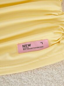 SHEIN 女童（大）T卹套裝 - 粉色 - 查看 5
