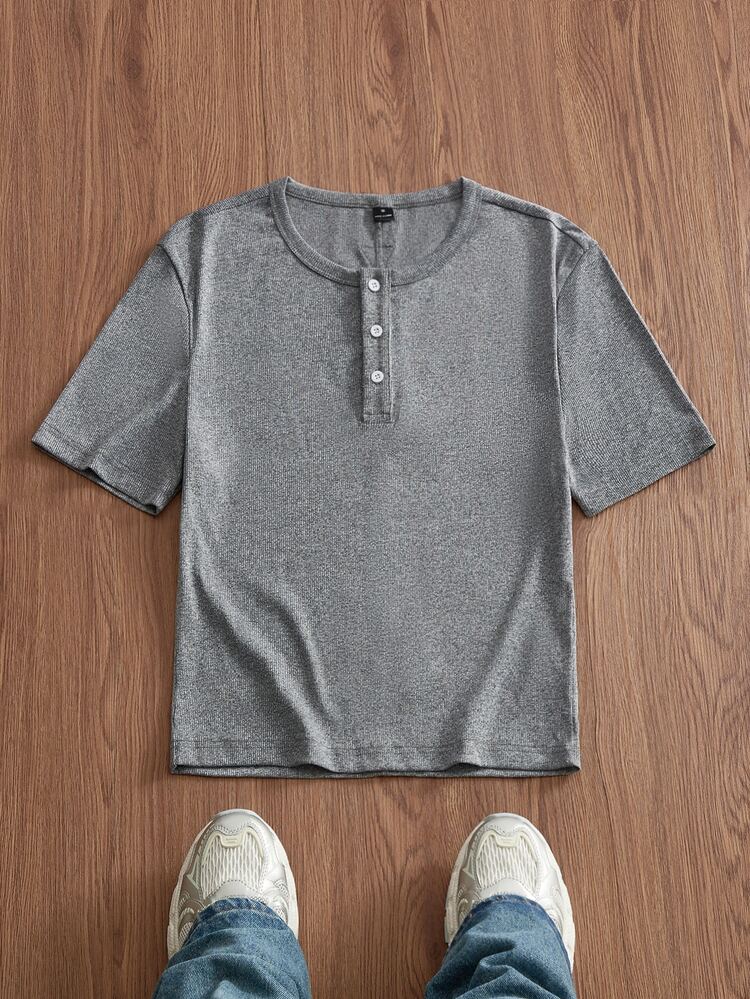 ESTAVOR Kaos Pria - Grey - View 3