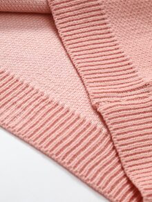 Claim Dot Cardigans masculinos - Rosa - Ver 4