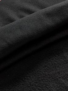AXEPEAK Men's Knitted Fashion Daily Young Casual Loose Long Sleeve Hoodie - Black - View 7