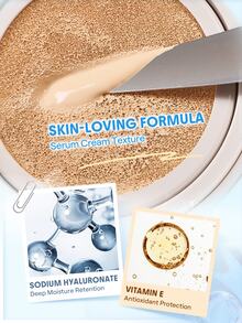 SHEGLAM Lumi Lock & Go 氣墊粉底-Ochre 品牌美妝化妝品 適合女士與女孩 - Ochre - 查看 7