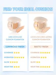 SHEGLAM Lumi Lock & Go 氣墊粉底-Rosy Beige 品牌美妝化妝品 適合女士與女孩 - 玫瑰米色 - 查看 9