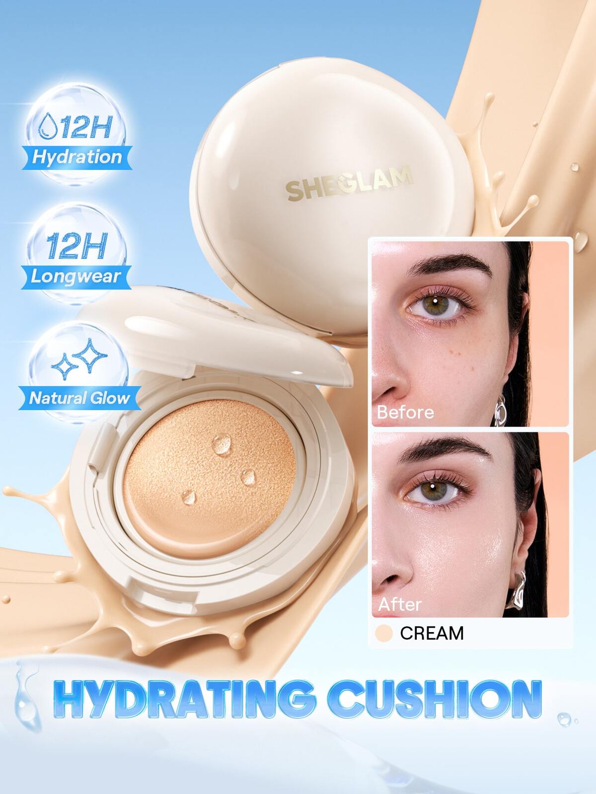 Lumi Lock & Go Cushion Foundation-Cream