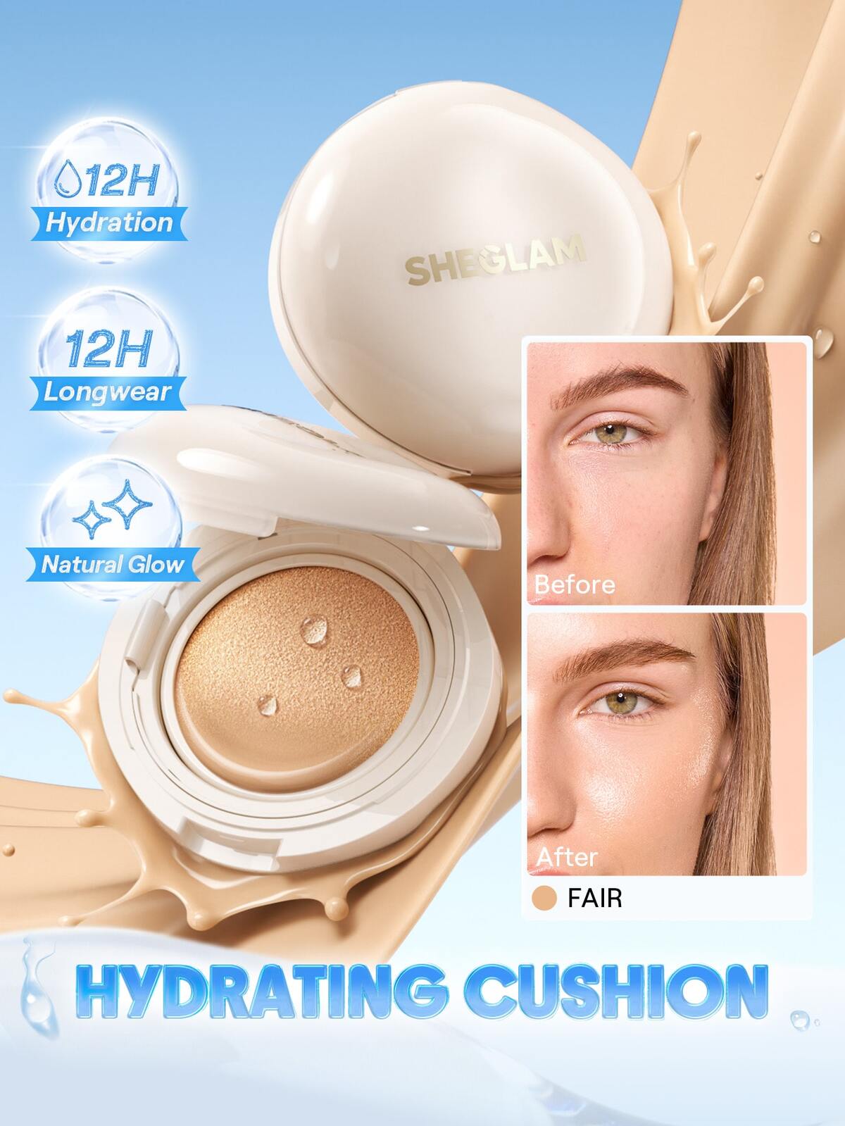 Lumi Lock & Go Cushion Foundation-Fair