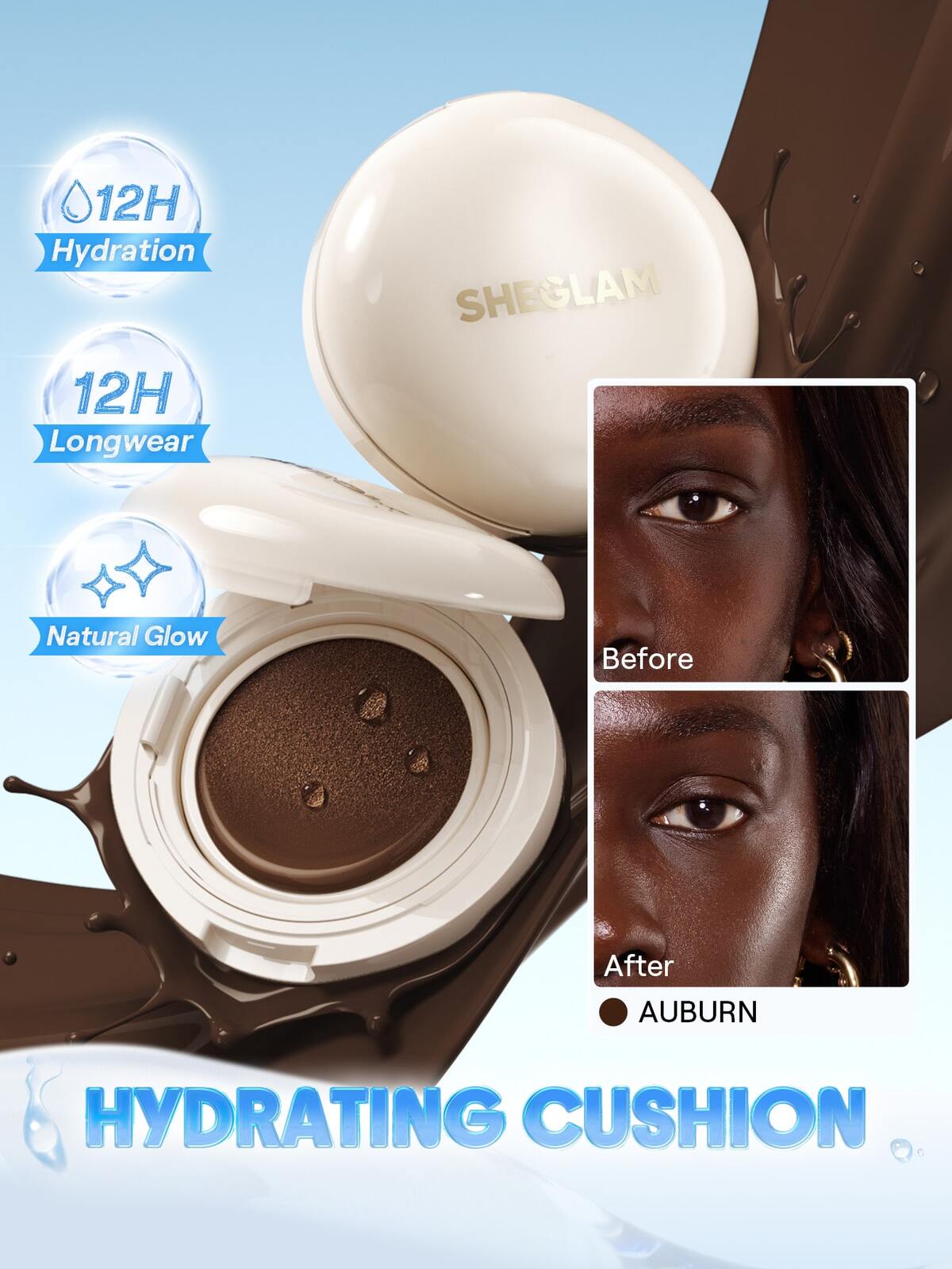 Lumi Lock & Go Cushion Foundation-Auburn