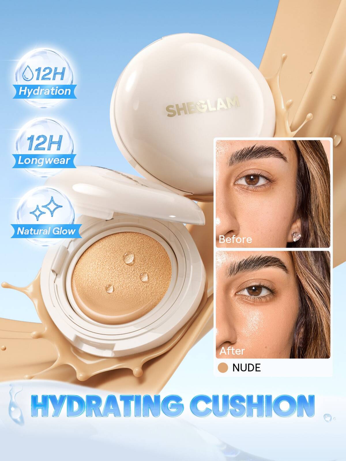 Lumi Lock & Go Cushion Foundation-Nude