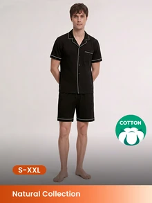 LUVLETTE Men Loungewear Sets - Black - View 1