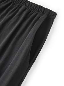 LUVLETTE Plus Size Men Loungewear Sets - Black - View 10