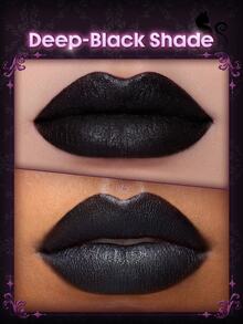 SHEGLAM Dark Romantasy Transfer-Proof Lip Mousse Brand Beauty Cosmetic Makeup For Women And Girls - Black - View 5