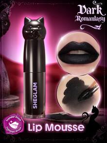 SHEGLAM Dark Romantasy Transfer-Proof Lip Mousse Brand Beauty Cosmetic Makeup For Women And Girls - Black - View 1