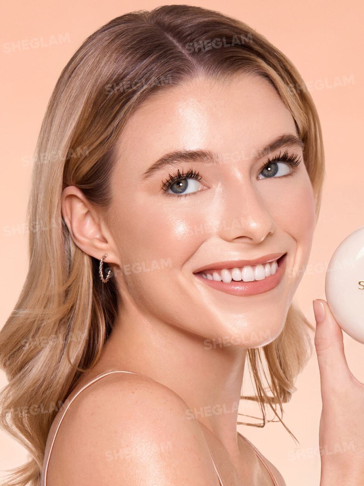 Lumi Lock & Go Base Cushion-Chantilly Marca de Belleza Cosmética Maquillaje para Mujeres y Niñas