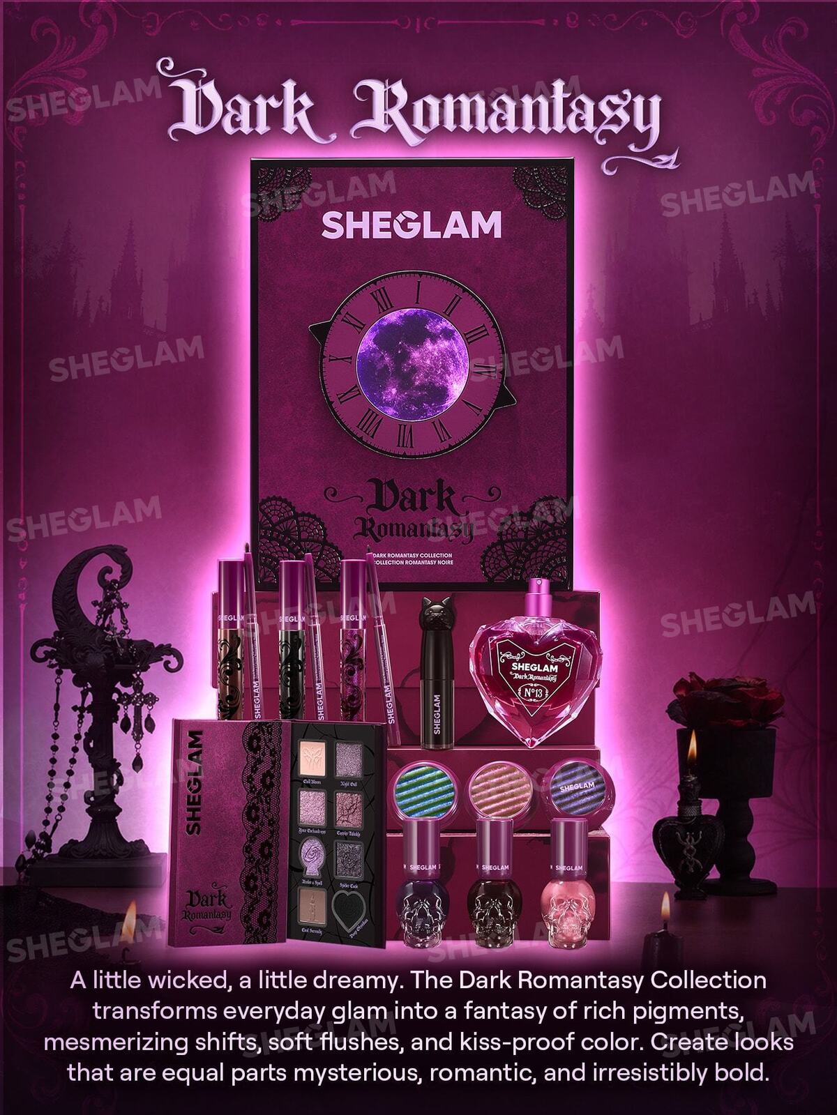 Dark Romantasy Lip & Cheek Tint-Rich Crimson