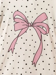 女童秋季新款可愛簡約抓絨長袖長褲家居服緊身睡衣兩件套保暖貼身 - 粉色 - 查看 9