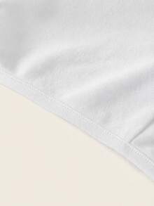 Tseoso White Solid Crop Bolero Shrug Top (Without Cami) - White - View 11