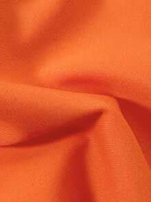 Swim SXY Women's Summer Beach Vacation Cross Wrap Chain Decor Backless Tie-Front Underwire Bikini Set - Orange - View 7