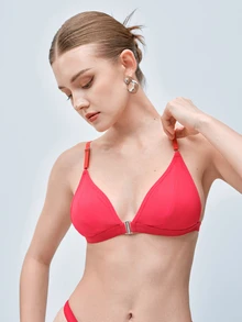 Softvol 3pcs/Set Front Closure Wireless Bras For Women - Multicolor - View 7