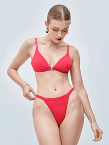 Softvol 3pcs/Set Front Closure Wireless Bras For Women - Multicolor - View 5