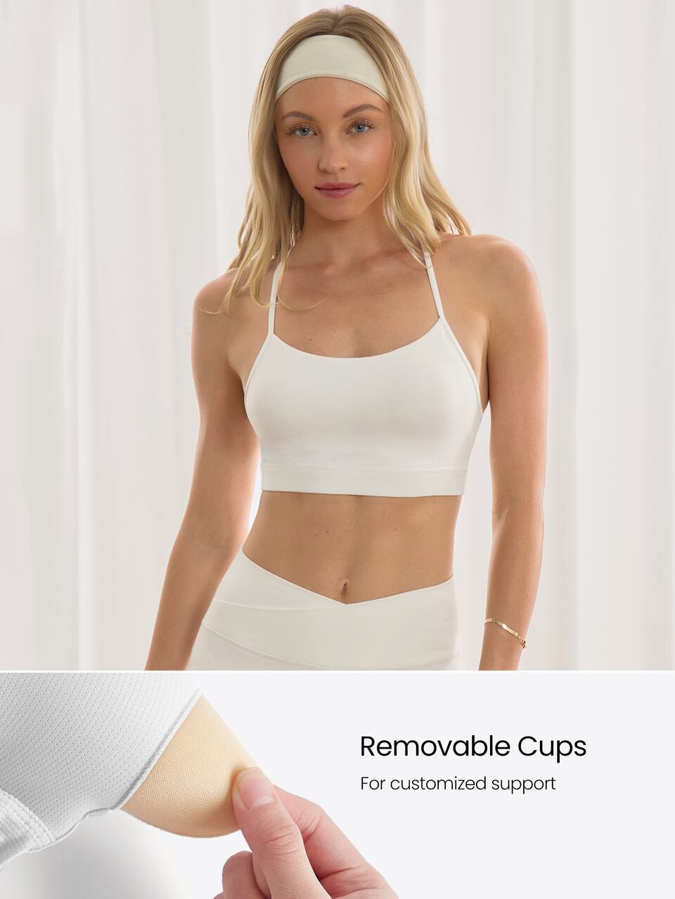 FeatherFit™ Y-Back Sports Bra