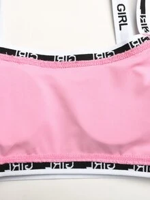 SHEIN 3PCS Tween Girls Bras And Bralettes - Multicolor - View 6