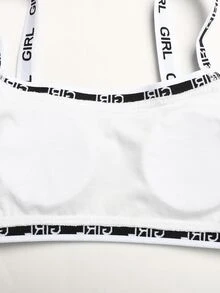 SHEIN 3PCS Tween Girls Bras And Bralettes - Multicolor - View 9
