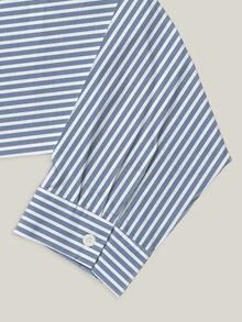 Selamara Women's Striped Casual Daily Summer Shirt Dress Midi - Multicolor - View 4